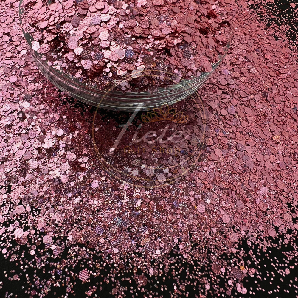 Blush Crush - Textured Holographic Mixed