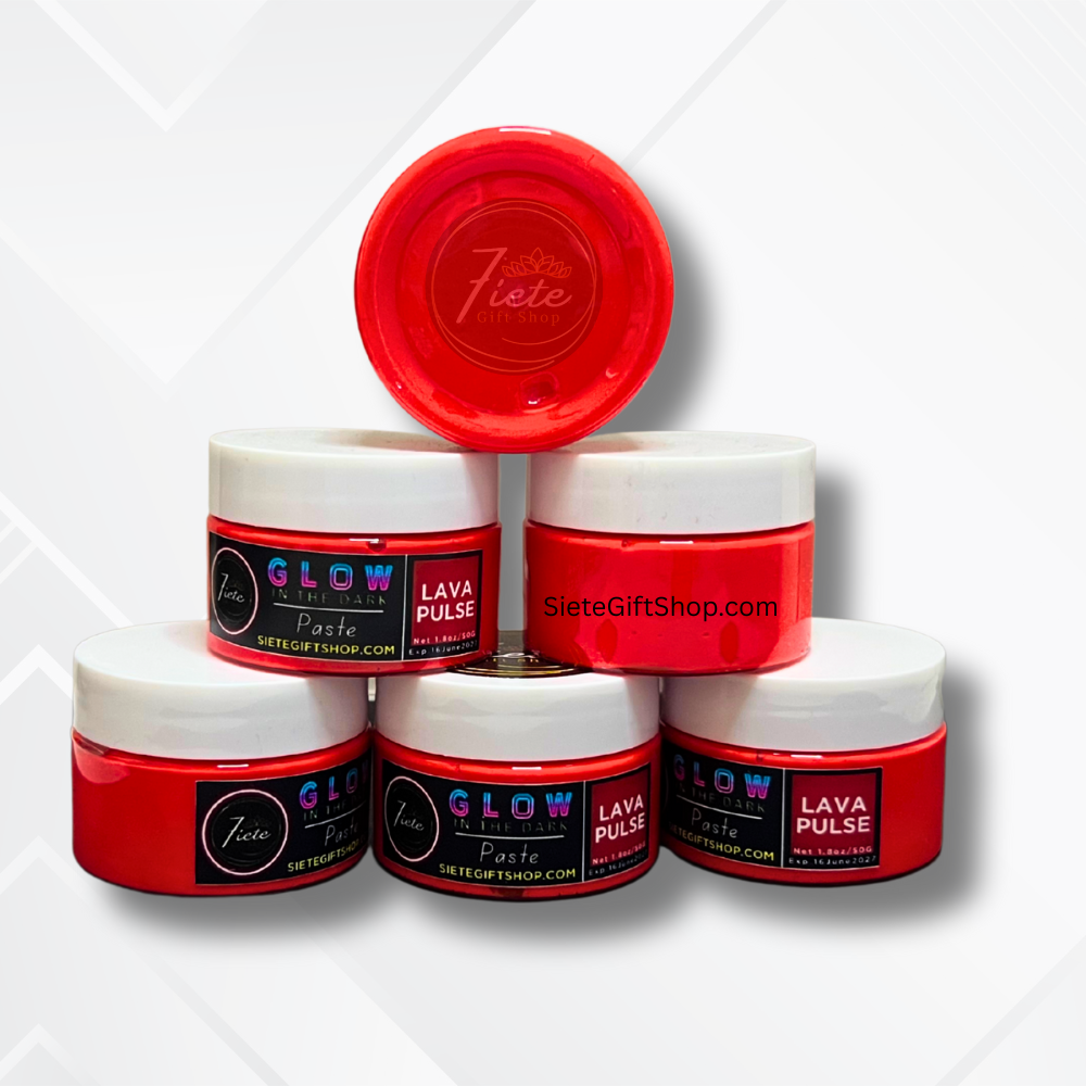 Lava Pulse - Glow-in-the-Dark Pigment Paste