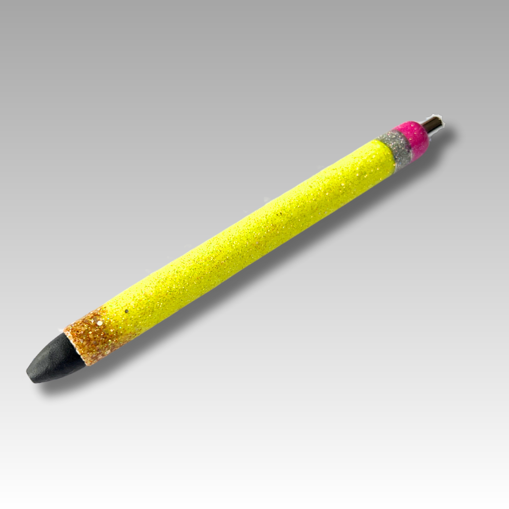 Pencil Personalized Glitter Pen