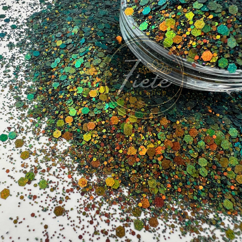 Forest Floor - Color Shift Chunky Glitter
