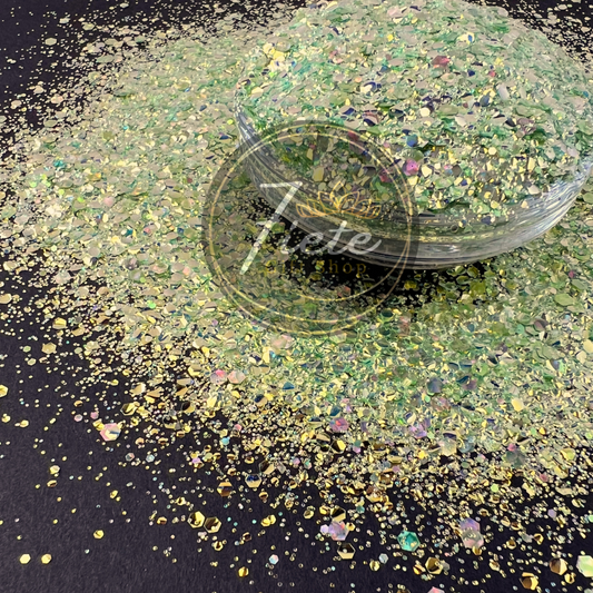 Key Lime - Glitter Mix