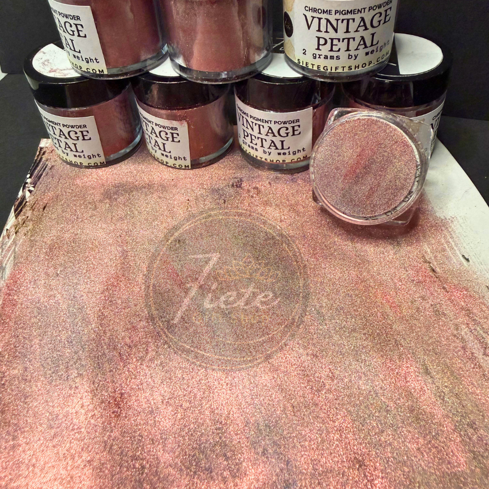 Vintage Petal - Chrome Pigment Powder (2g Jar)