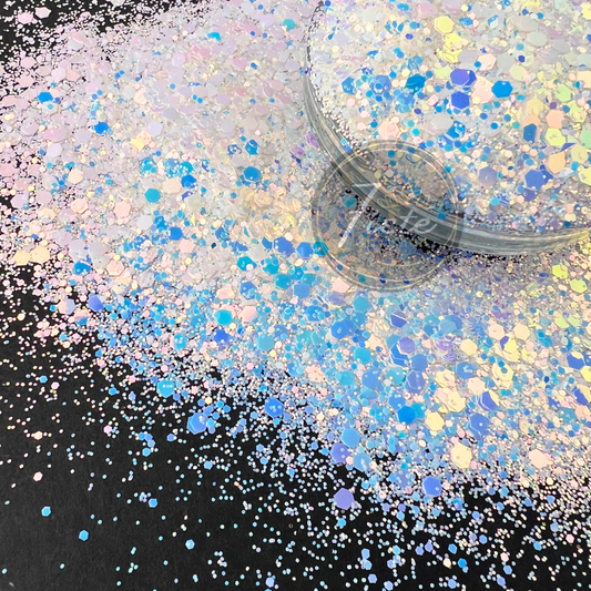 Baby Blue - Glitter Mix
