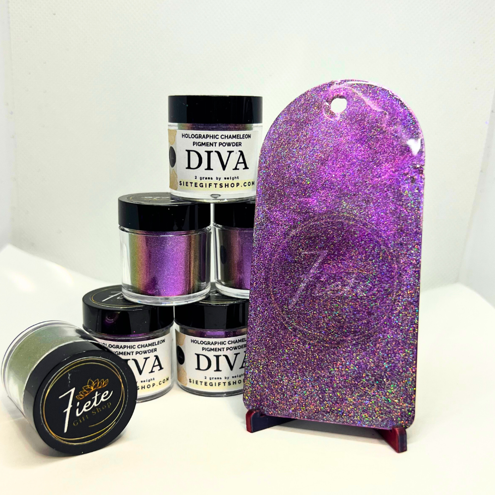 Diva - Holographic Chameleon Pigment 2Grams