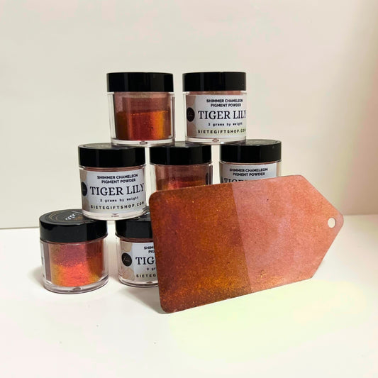 Tiger Lily - Shimmer Chameleon Pigment Powder