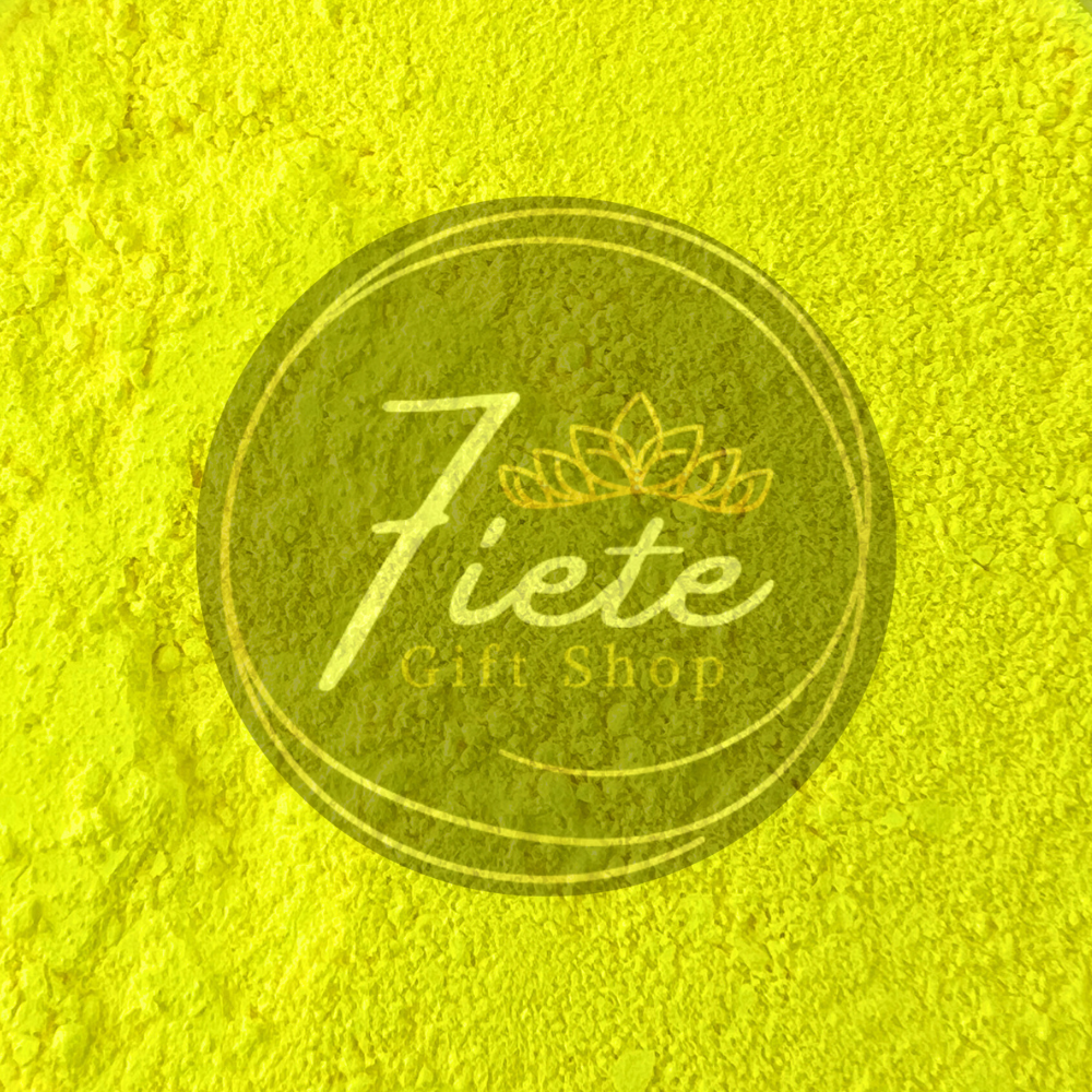 Tubular - Yellow Neon Mica Powder