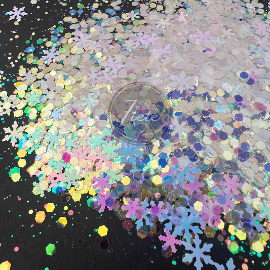 Snowy Bliss - Custom Glitter (1oz Jar)