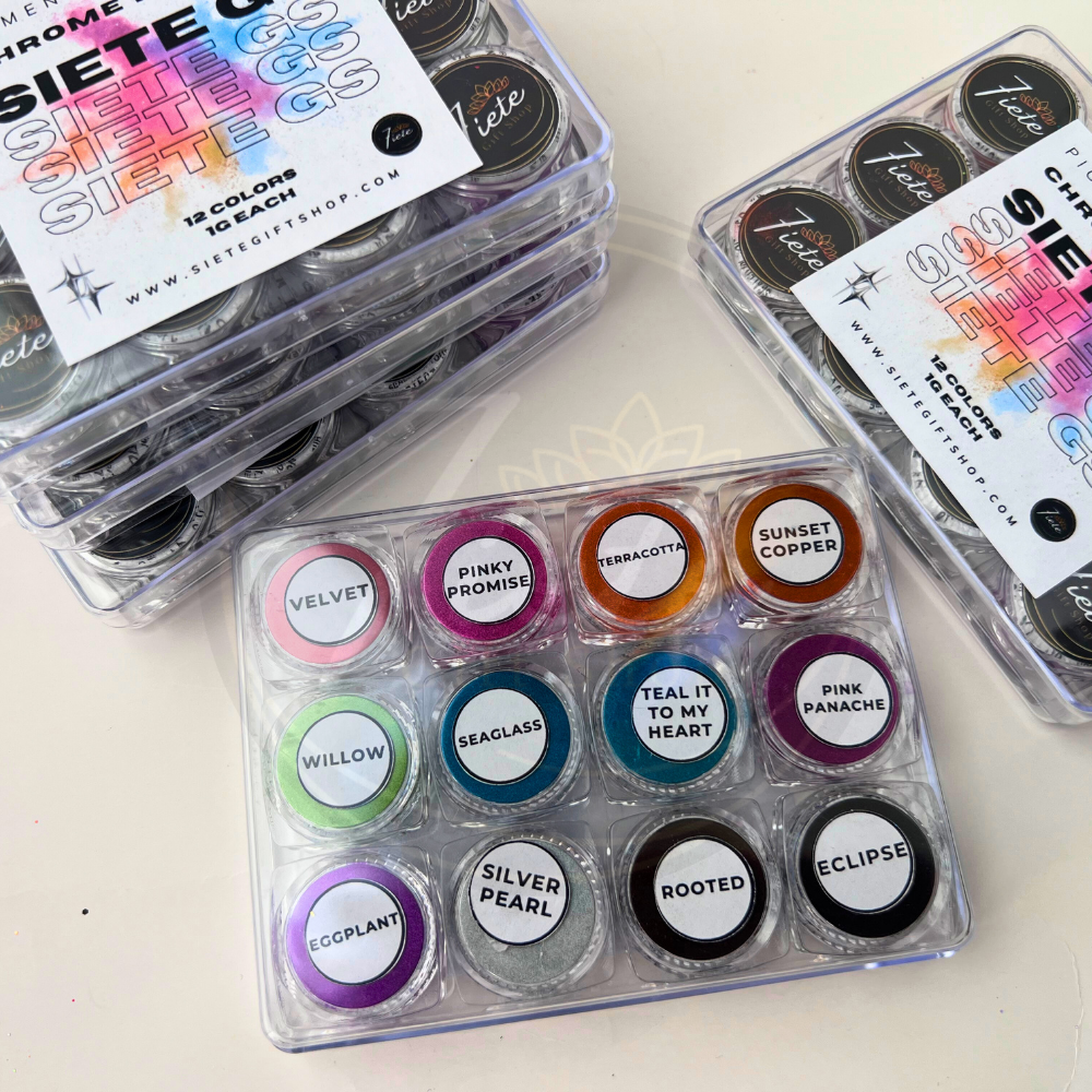 Chrome Pigment Powder Set