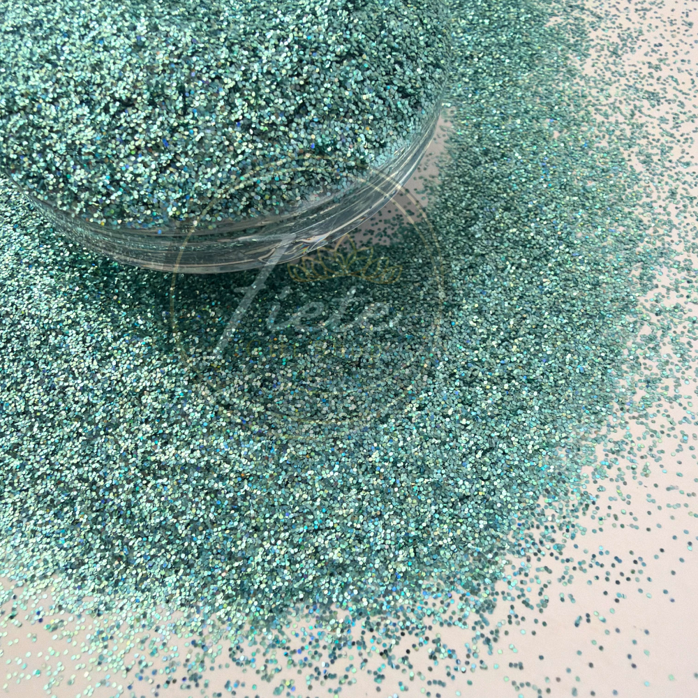 Seafoam - Holographic Cat Eye Glitter Fine