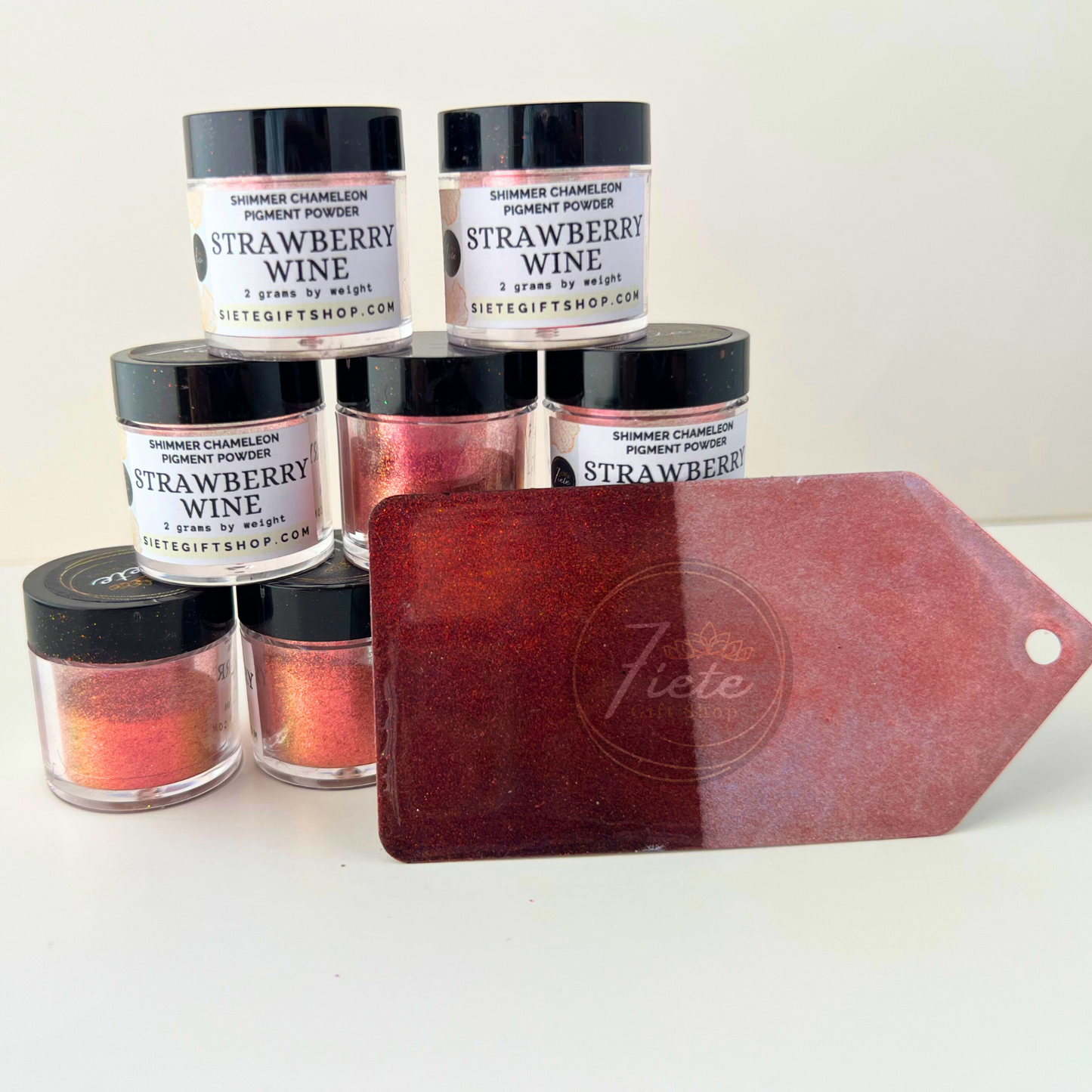 Strawberry Wine – Shimmer Chameleon Pigment Powder