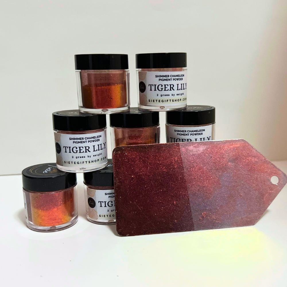 Tiger Lily - Shimmer Chameleon Pigment Powder