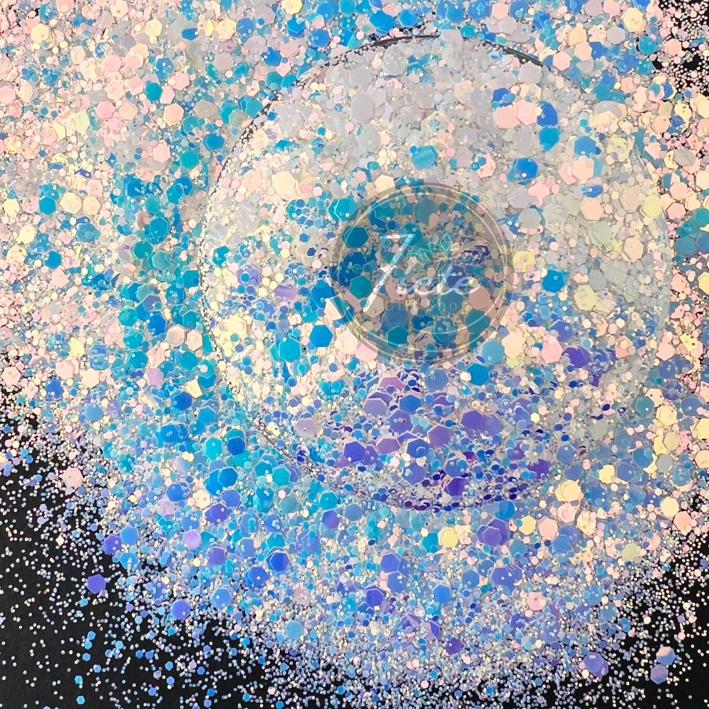 Baby Blue - Glitter Mix