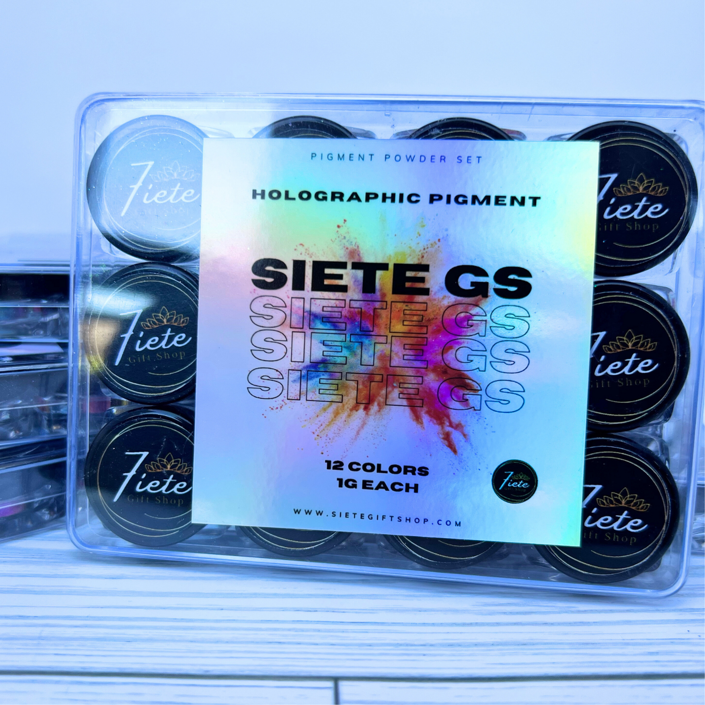 Holographic Pigment Powder Set