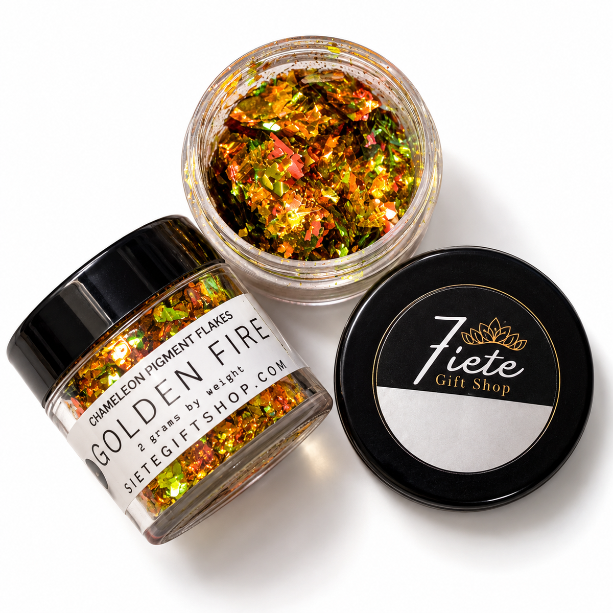 Golden Fire - Chameleon Pigment Flake (2g)