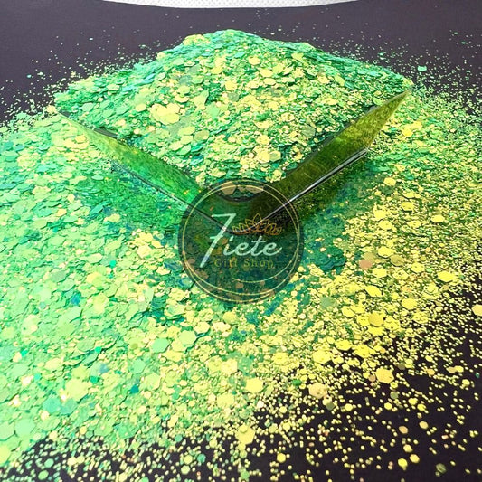 Grotto - Mixed Neon Color Changing Glitter