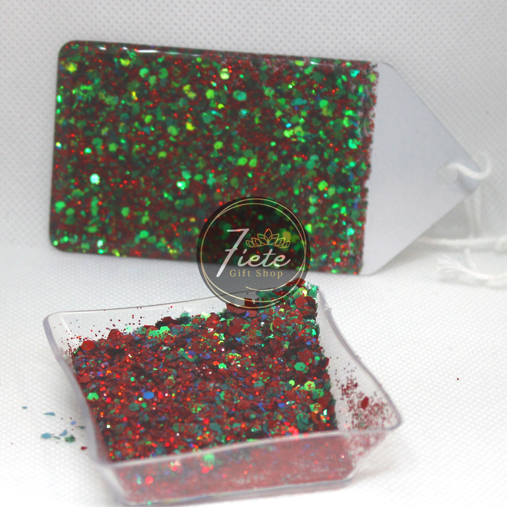 Merry & Bright - Holographic Chunky Mix Glitter
