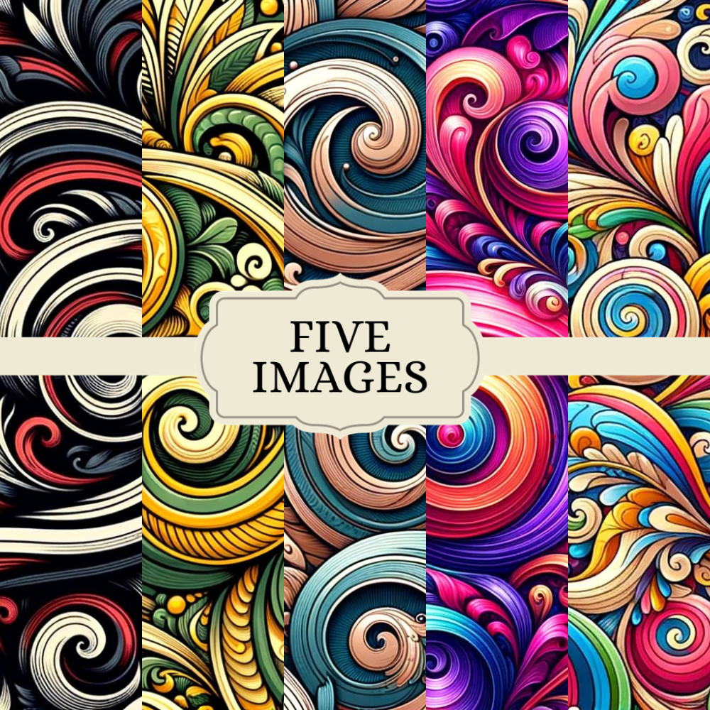 Swirl Multi-Color-PNG