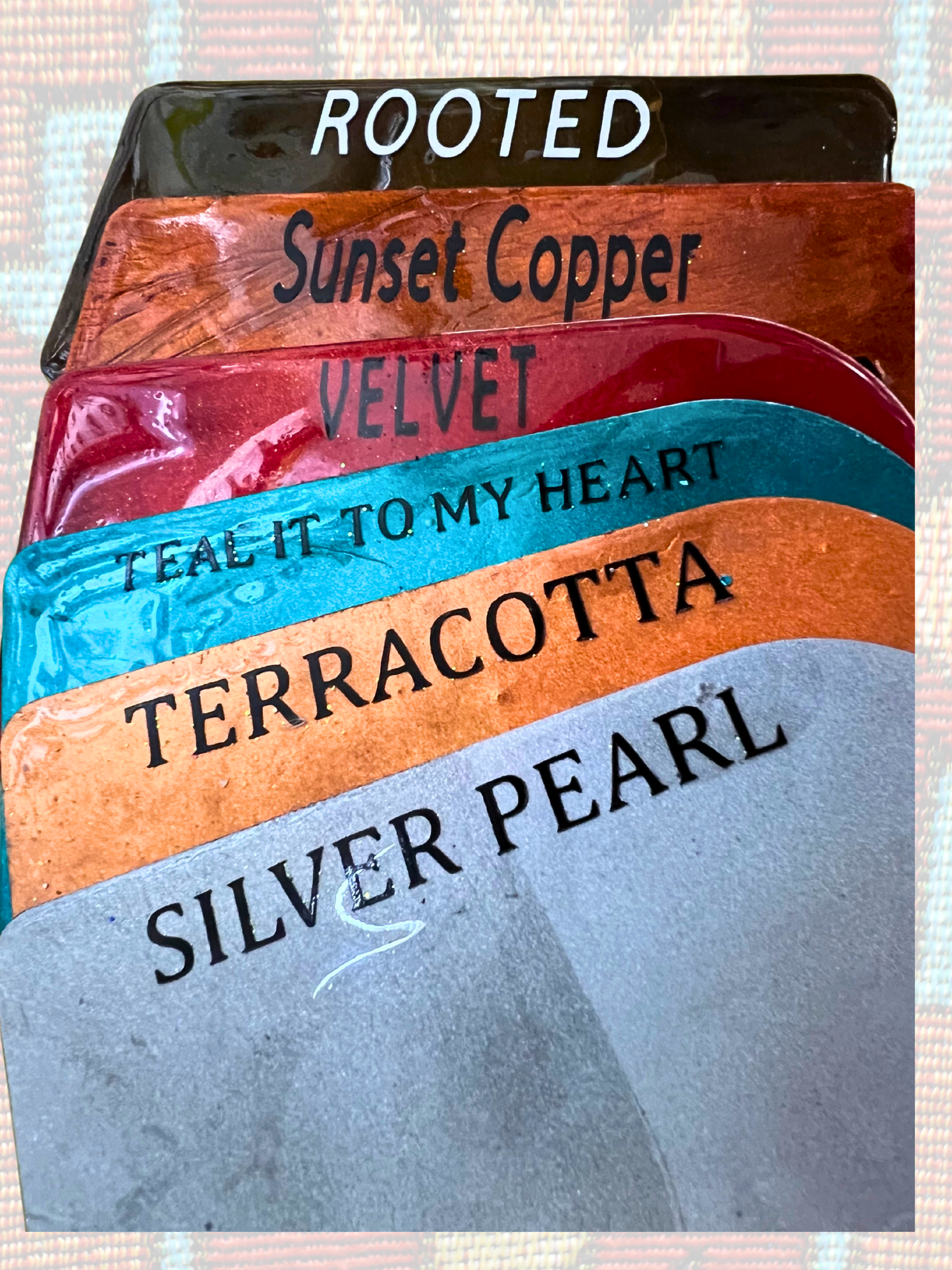 Southwestern Pigment Powder Bundle – 6 Rich, Desert-Inspired Colors (2g Each)