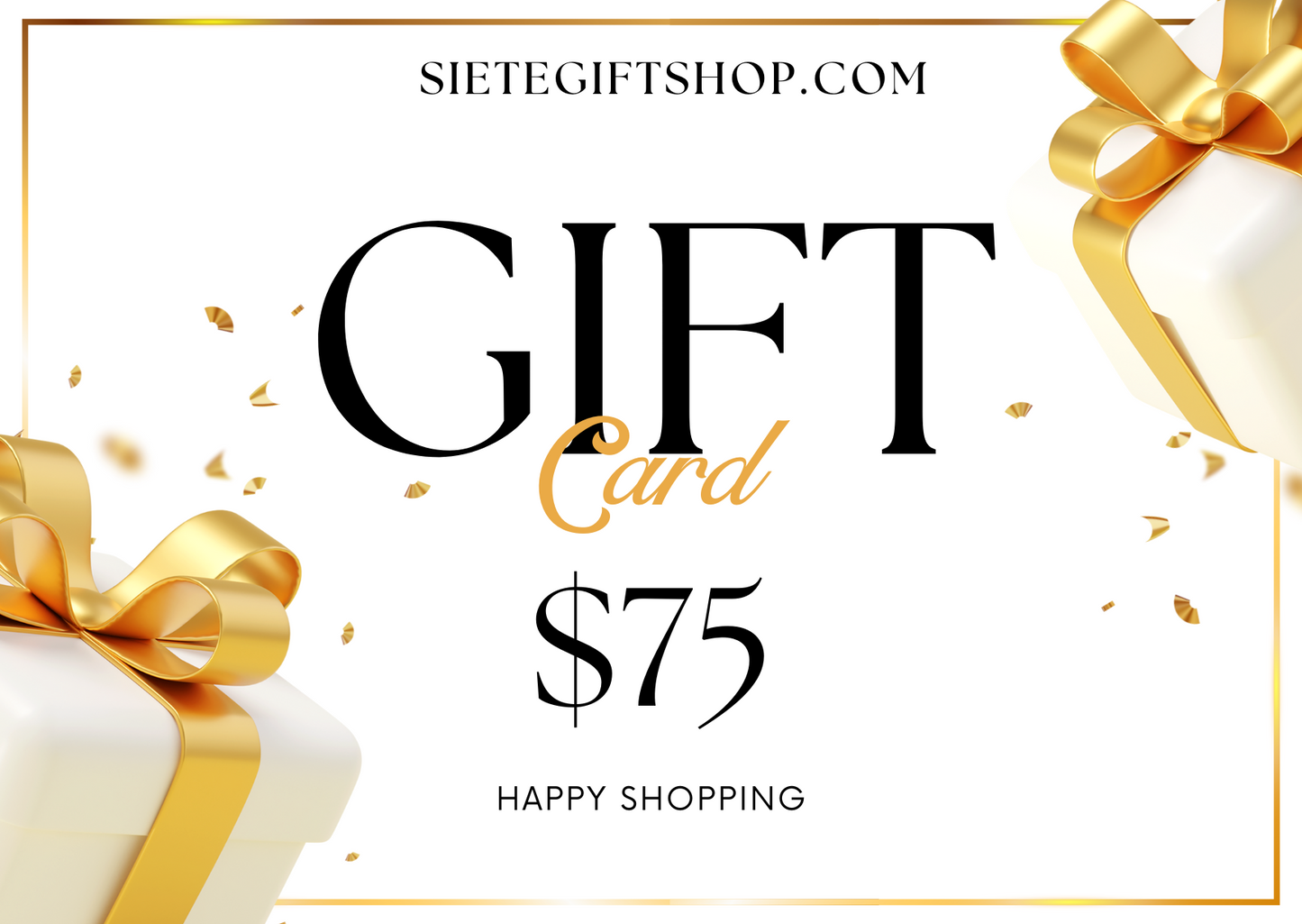 Siete Gift Shop - Gift Card