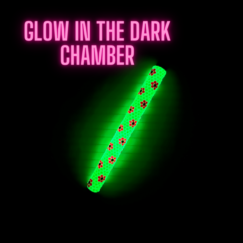Glow in the Dark Daisy Rhinestone Pen Stylus Drying Gel Ink, 2 in-1 Stylus Gel Ink Pen, .5MM Metal Pen Stylus for Touch Screens. Pen and Pencil Set.