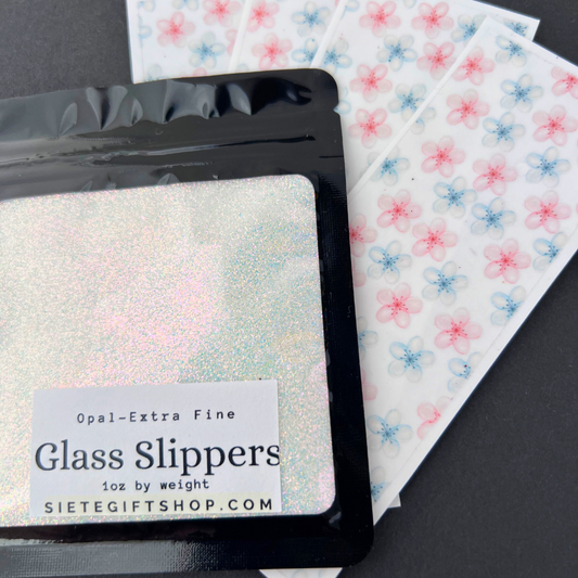 Flowers Wrap Bundle – Glass Slippers Fine Glitter