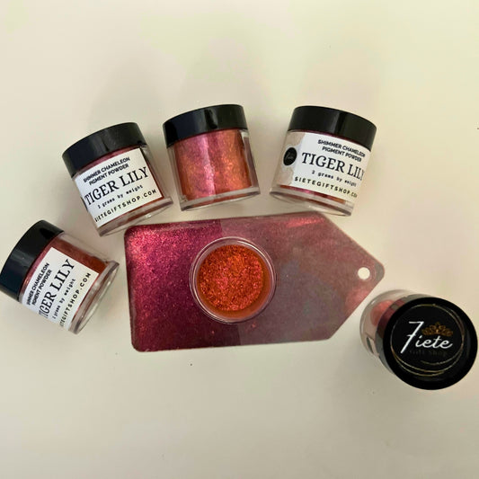 Tiger Lily - Shimmer Chameleon Pigment Powder