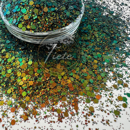 Forest Floor - Color Shift Chunky Glitter