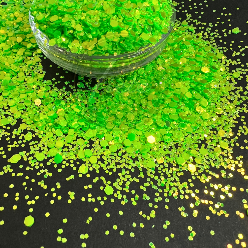 Kryptonite – Glow in the Dark Glitter Mixed