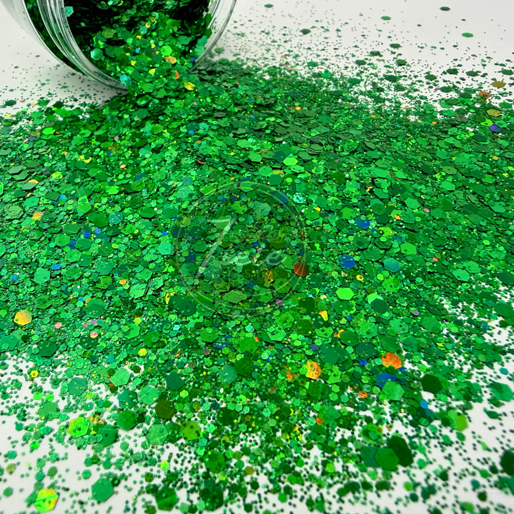 Emerald Envy - Holographic Glitter Mixed