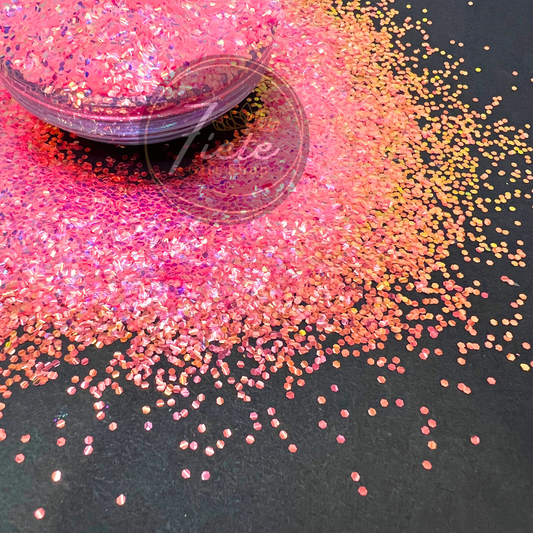 Strawberry Icing - Iridescent Baby Bubble Glitter