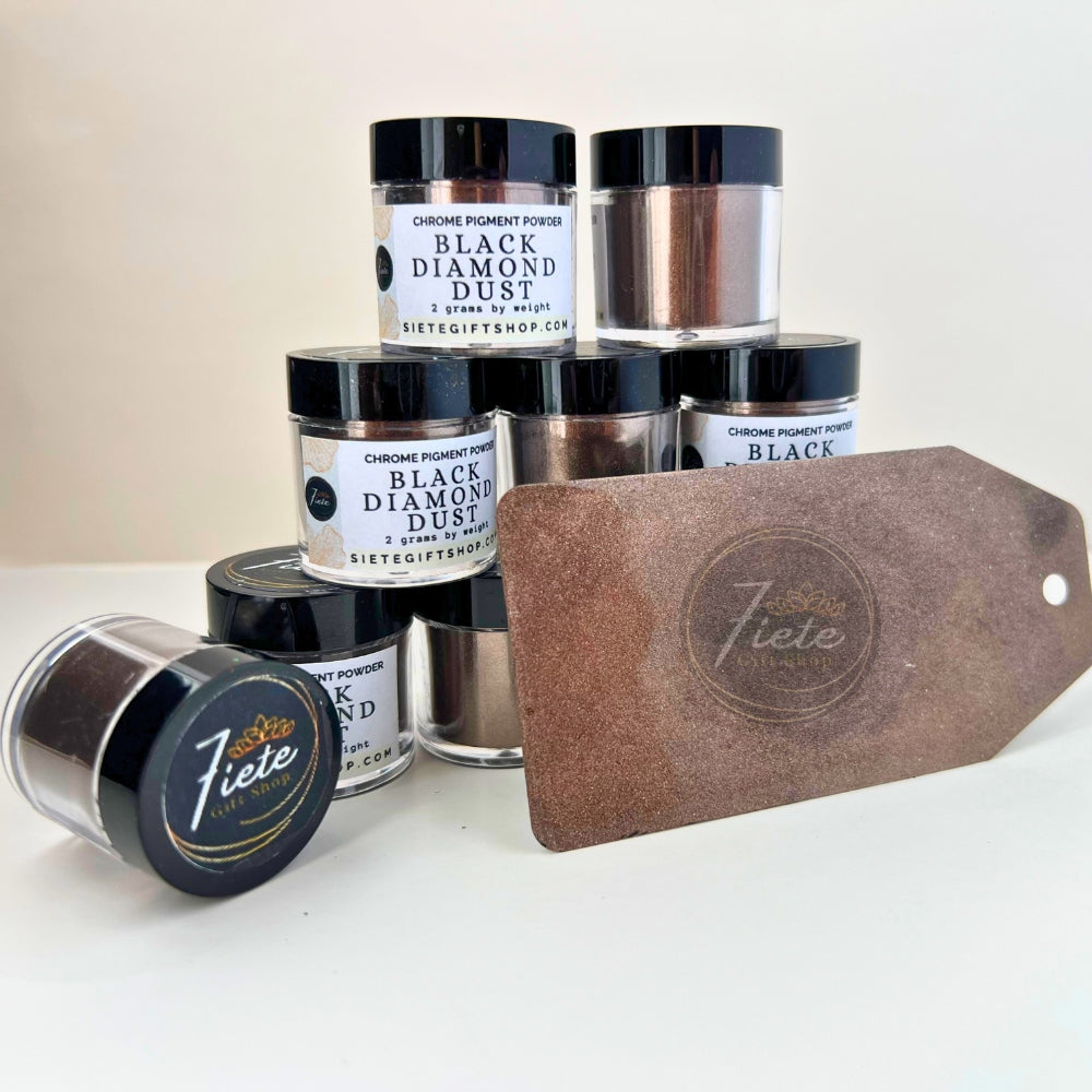 Black Diamond Dust - Chrome Pigment Powder