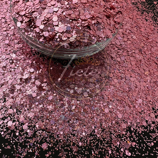 Blush Crush - Textured Holographic Mixed