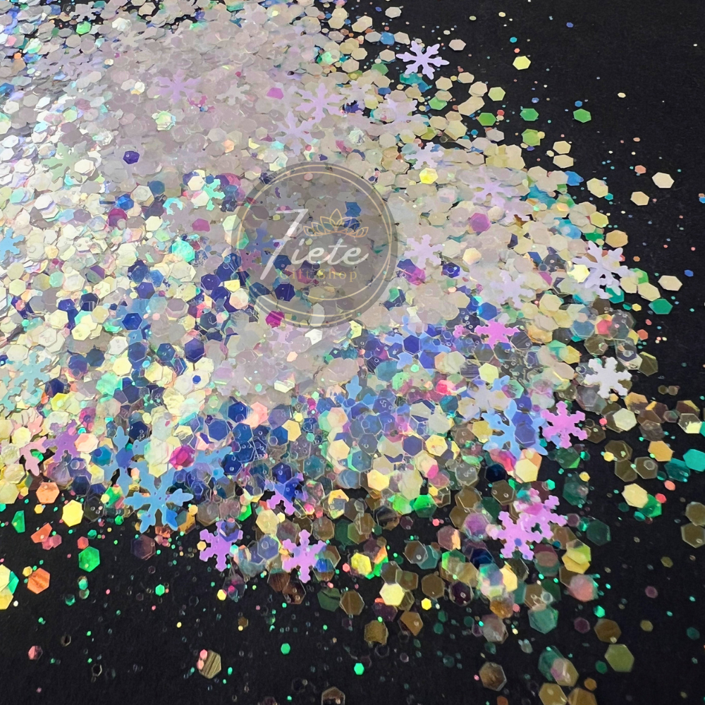 Snowy Bliss - Custom Glitter (1oz Jar)