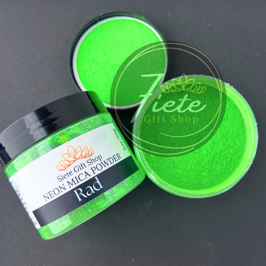 Rad - Green Neon Mica Powder
