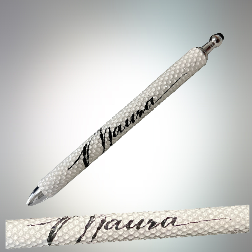Personalized Rhinestone Pen Stylus Combo with Quick Drying Gel Ink, 2 in 1 Stylus Gel Ink Pen, Blinged Pen Stylus for Touch Screens. Clear