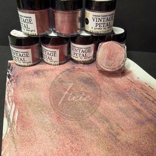 Vintage Petal - Chrome Pigment Powder (2g Jar)