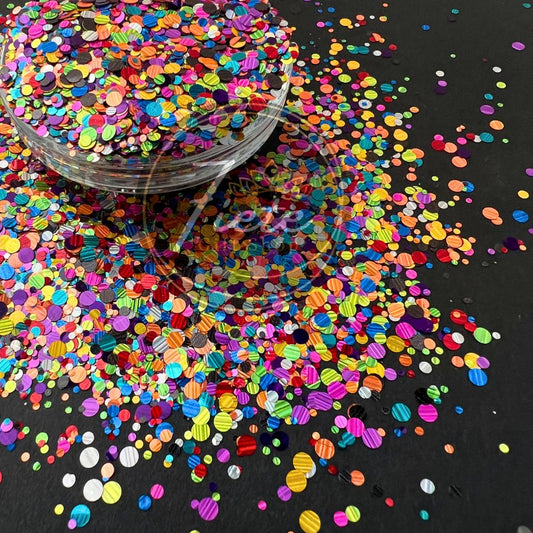 Hotmess Party Invitation - Dot Glitter