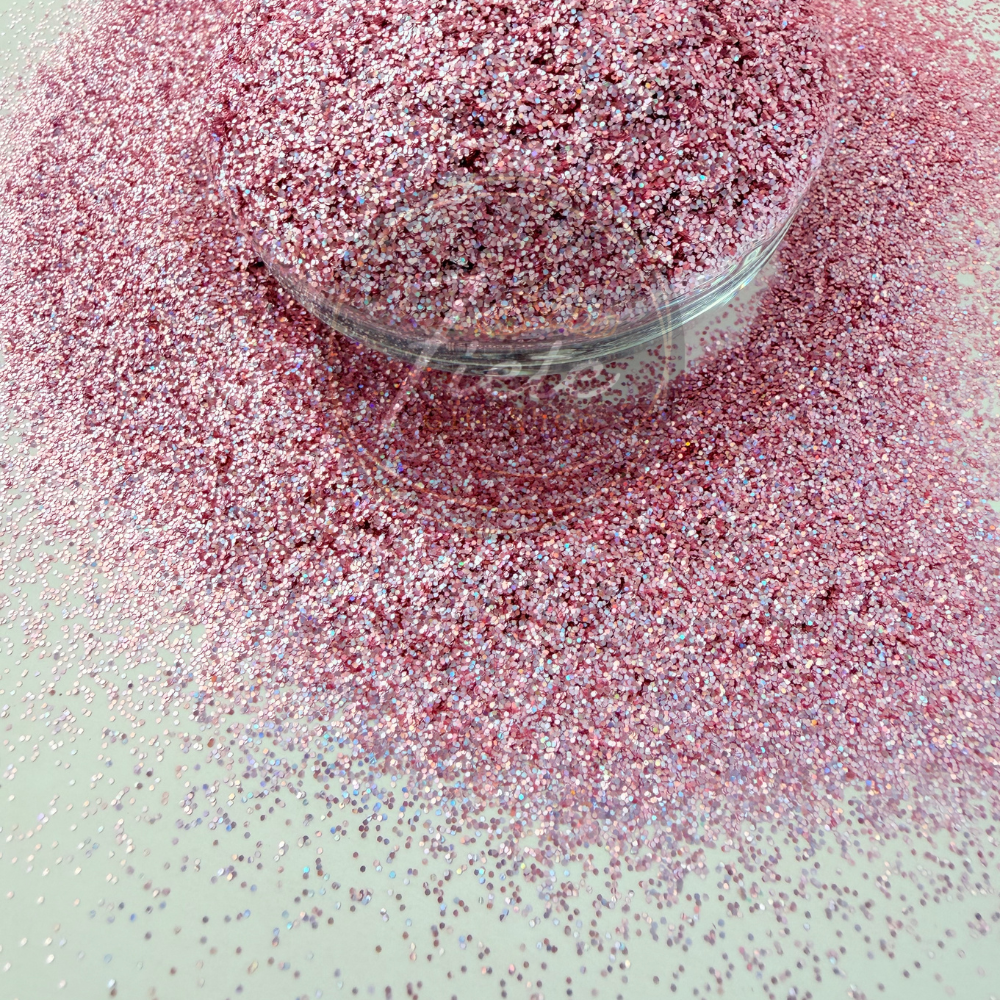 Pink Clouds - Holographic Cat Eye Glitter - Fine