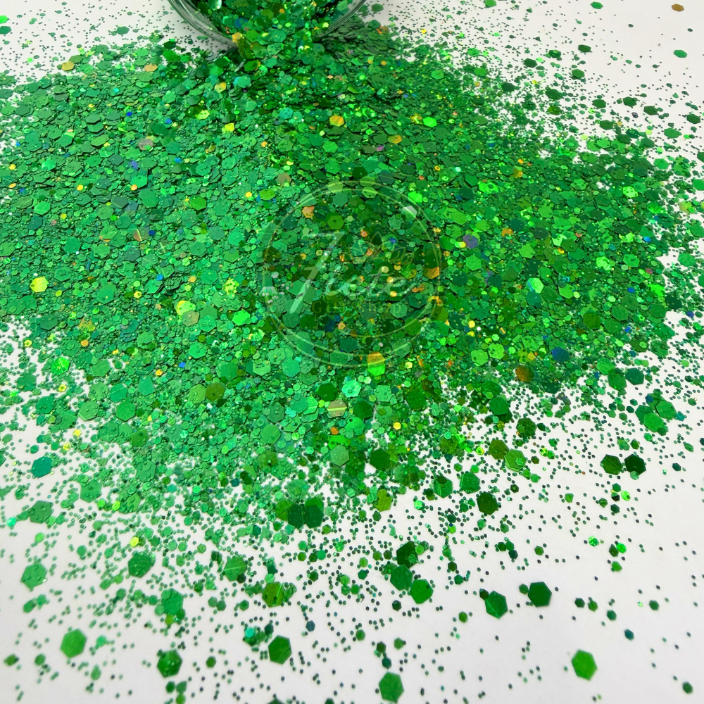 Emerald Envy - Holographic Glitter Mixed
