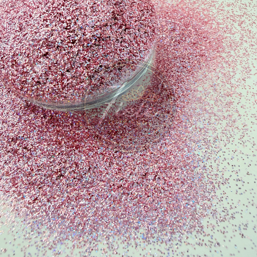 Pink Clouds - Holographic Cat Eye Glitter - Fine
