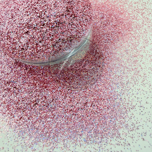 Pink Clouds - Holographic Cat Eye Glitter - Fine