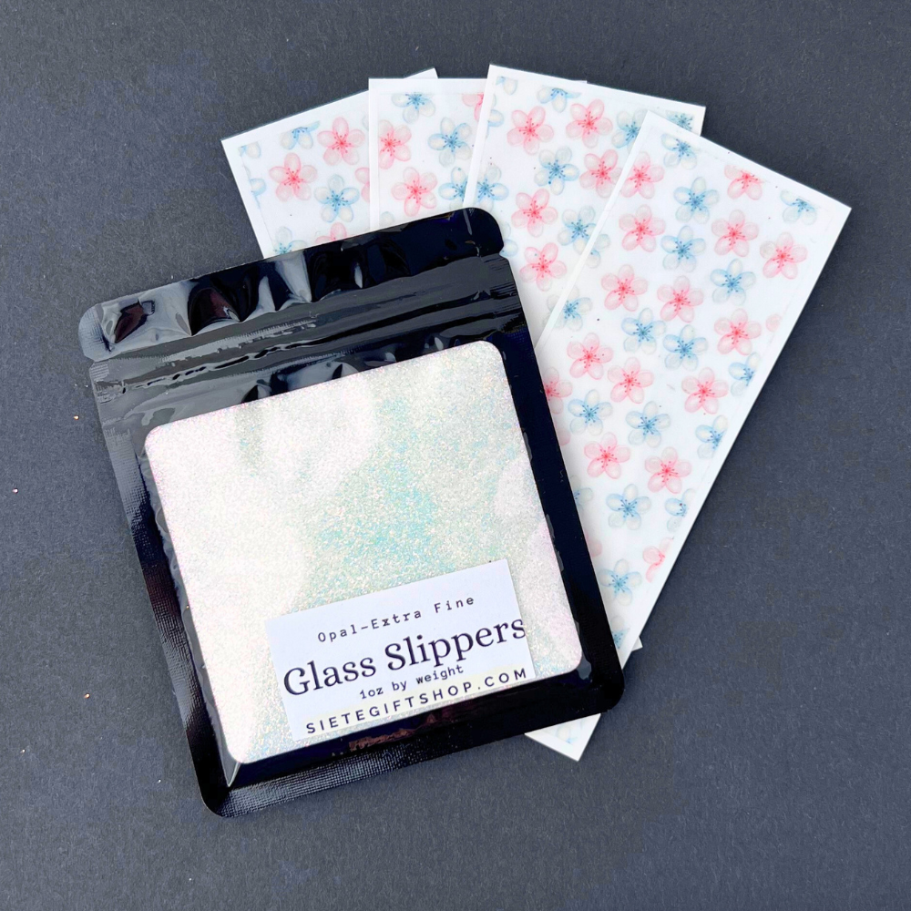 Flowers Wrap Bundle – Glass Slippers Fine Glitter