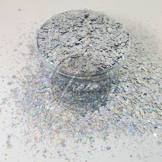 Platinum – Holographic Cat Eye Glitter Mixed