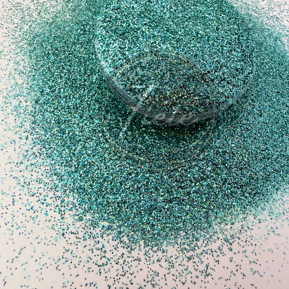 Seafoam - Holographic Cat Eye Glitter Fine