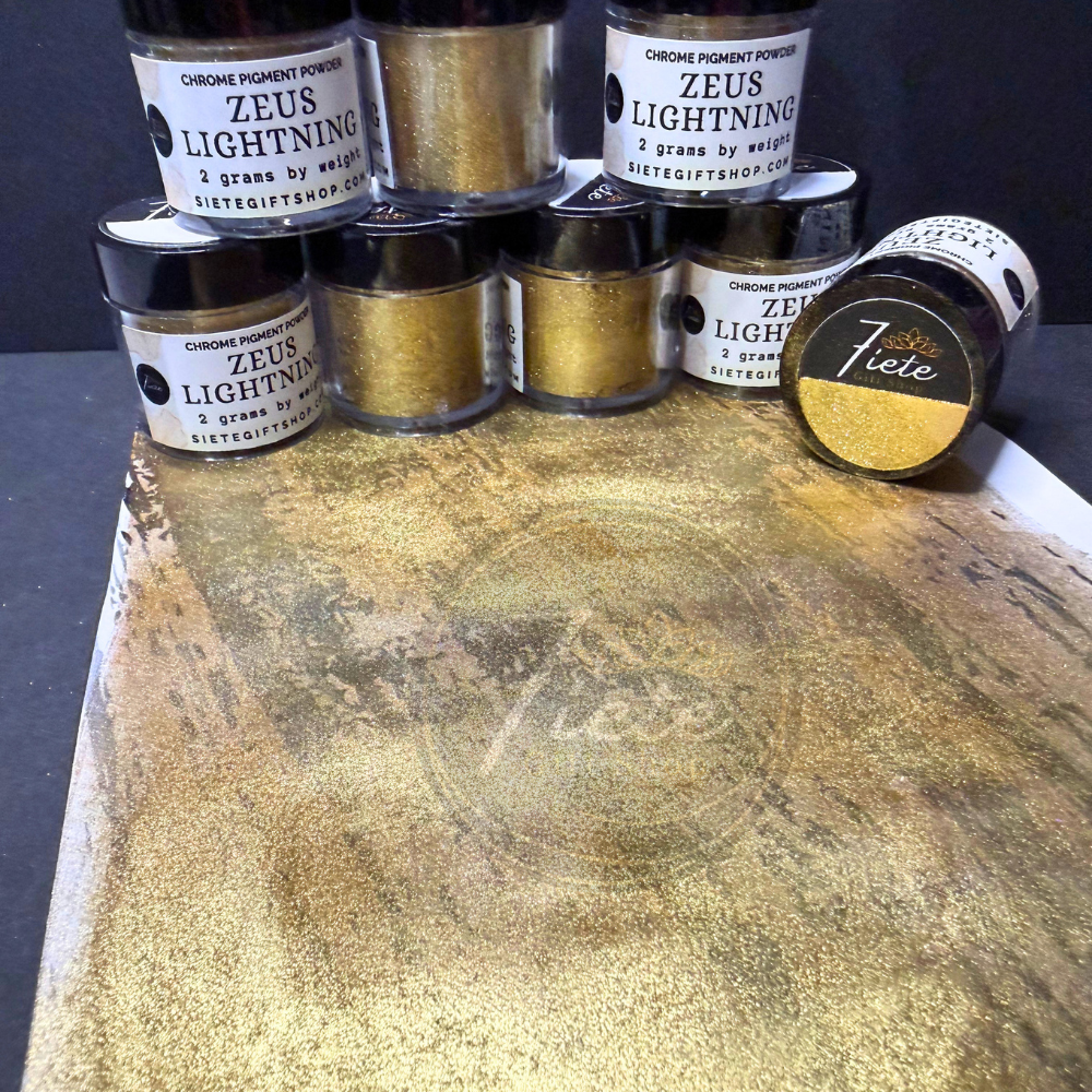 Zeus Lightning - Chrome Pigment Powder (2g Jar)