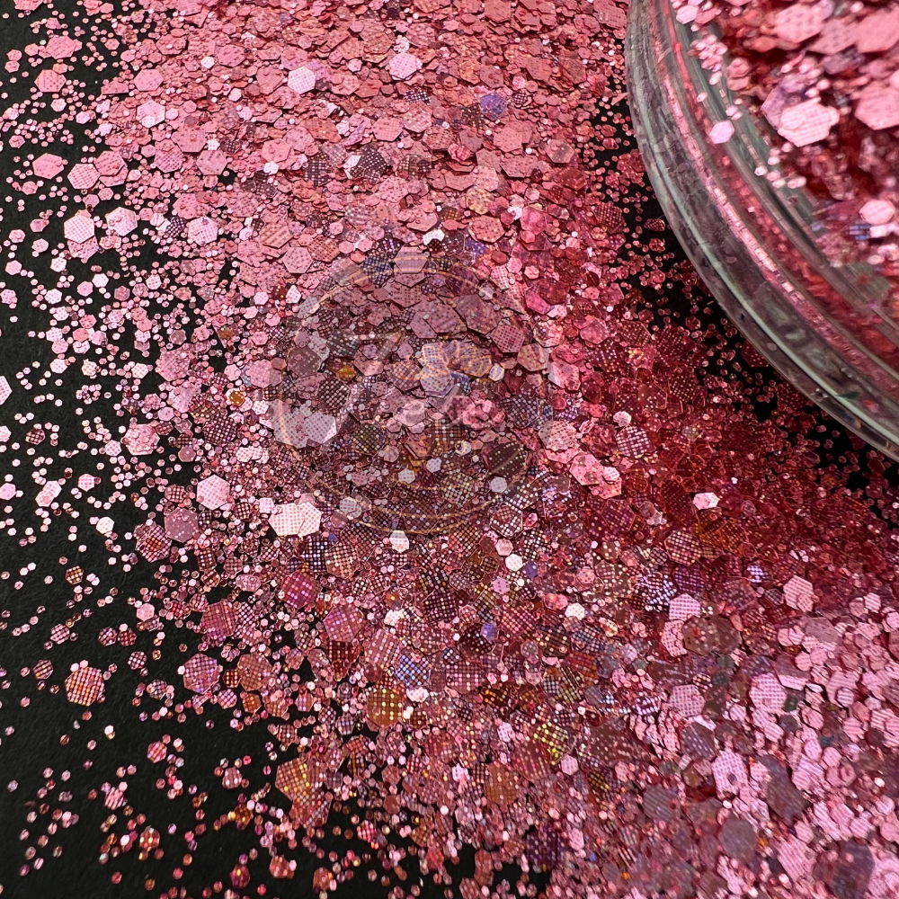 Blush Crush - Textured Holographic Mixed