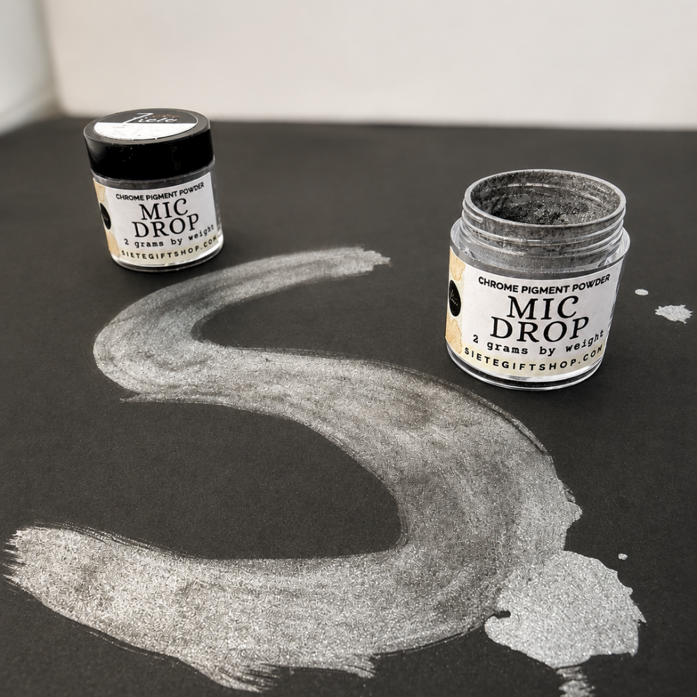 Mic Drop - Chrome Pigment Powder (2g Jar)