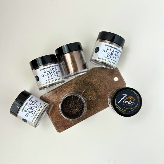 Black Diamond Dust - Chrome Pigment Powder