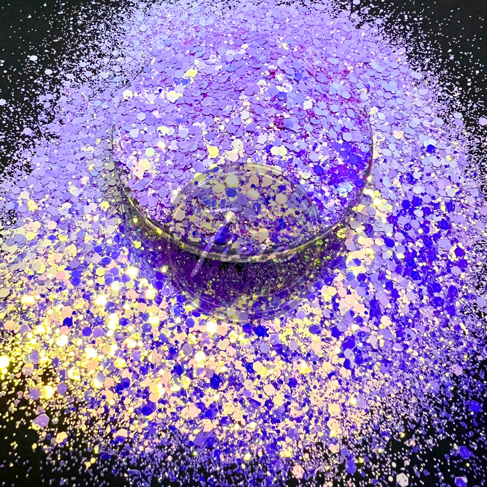 Mermaid Tails - Mixed Neon Color Changing Glitter