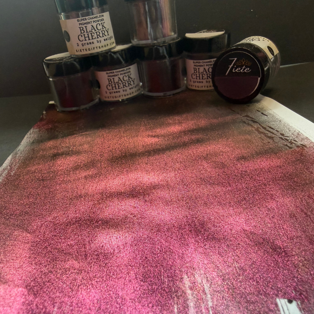 Black Cherry - Chameleon Pigment Powder (2g Jar)